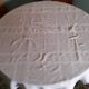 Pink tablecloth 80s