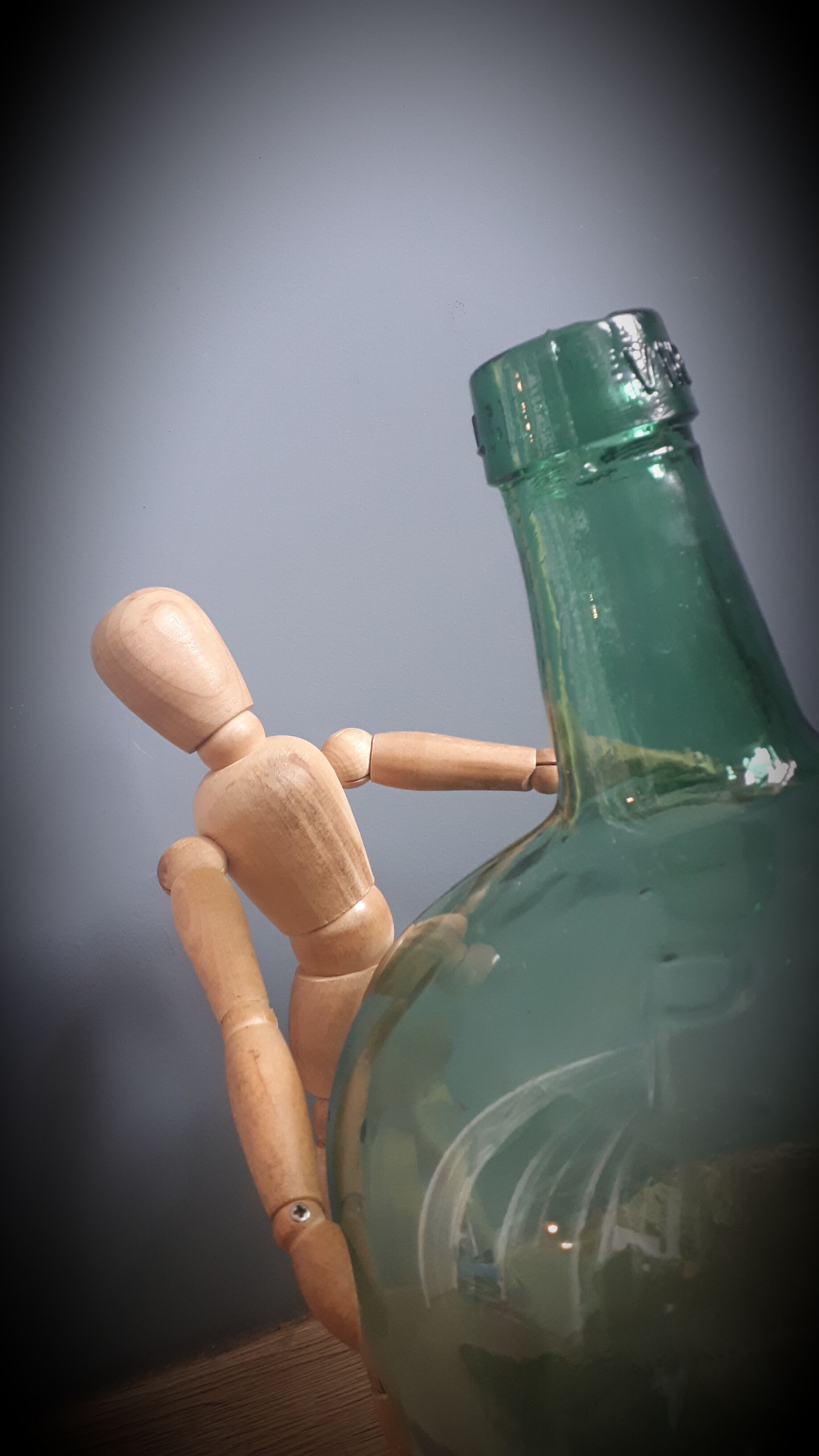 Demijohn 5l green right viresa