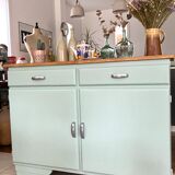 Vintage mint green buffet