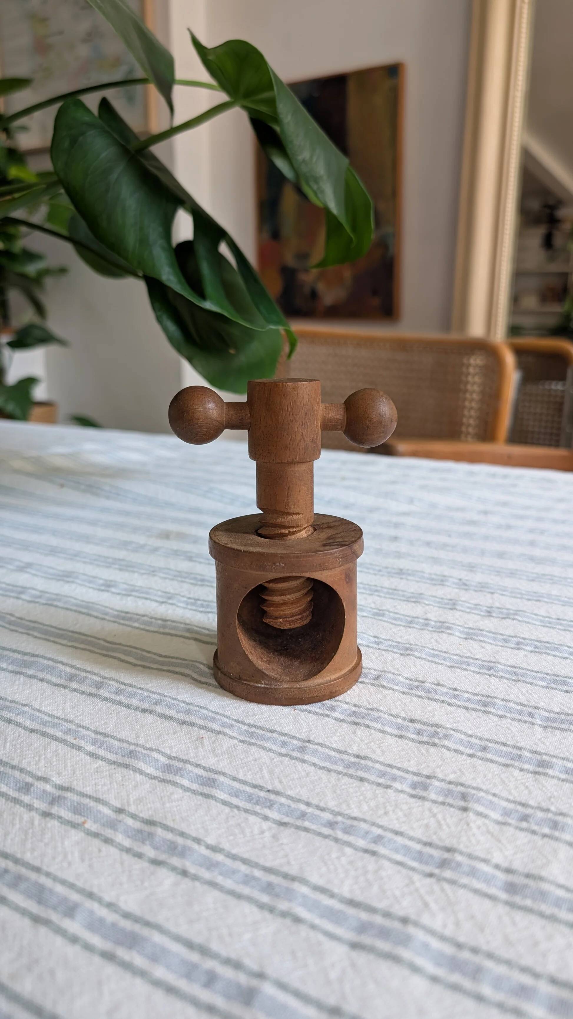 Wooden nutcracker
