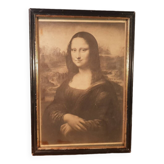 Painting “the Mona Lisa”