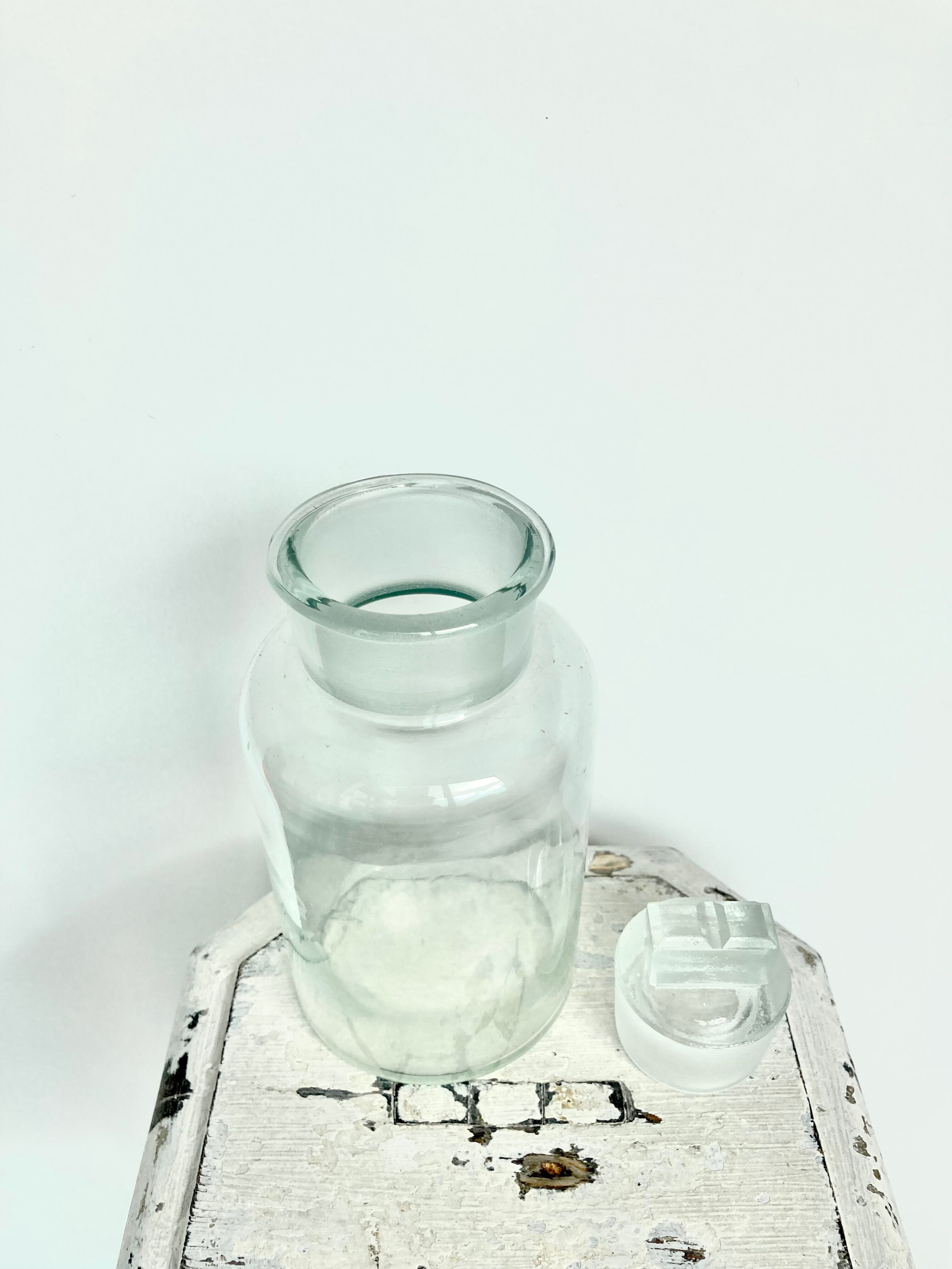 Apothecary or pharmacy bottle