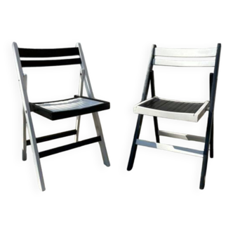 Chaise acajou 1970
