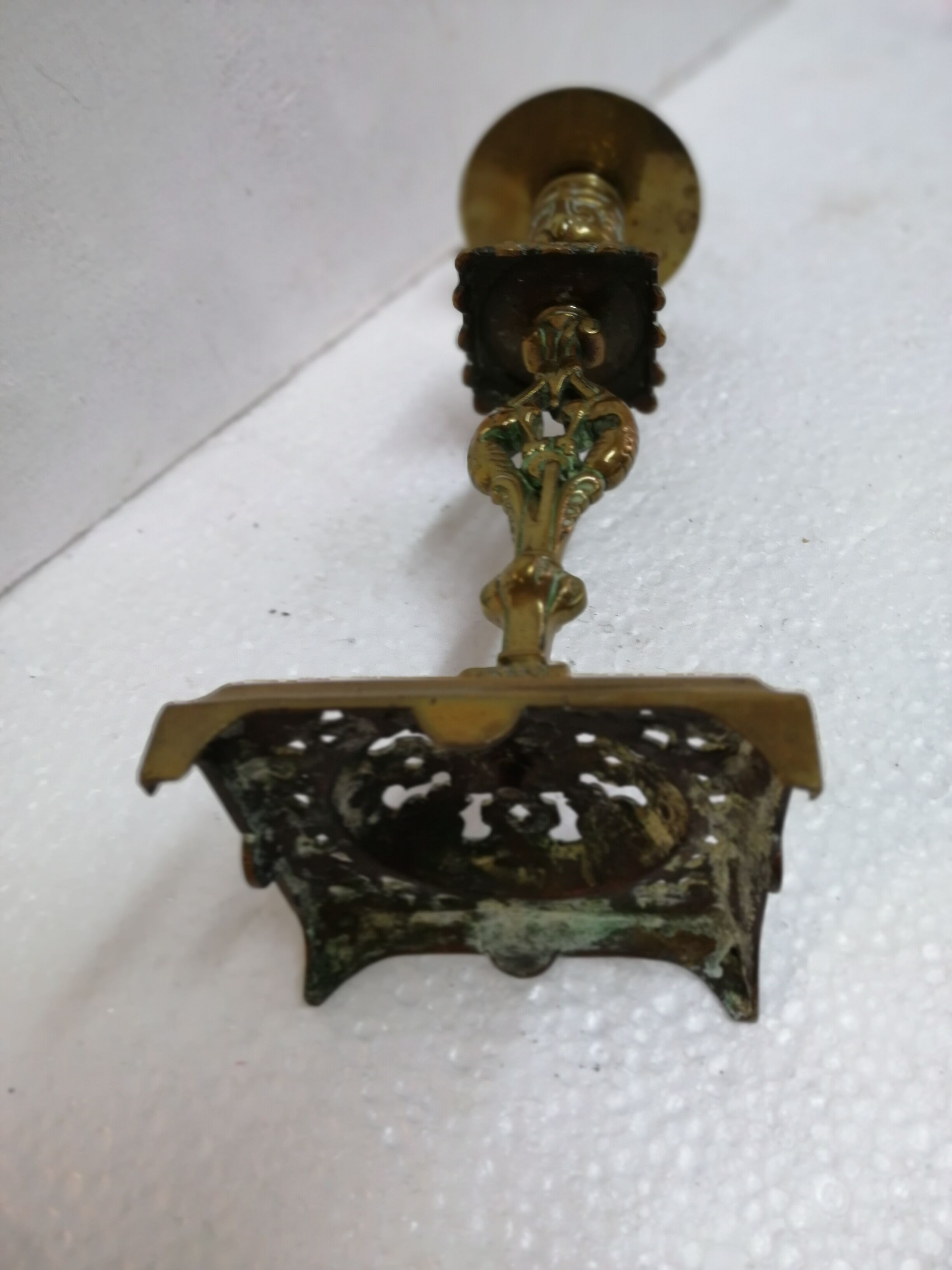 Antique candle holder