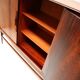 High quality vintage rosewood highboard / high sideboard made in the 60s