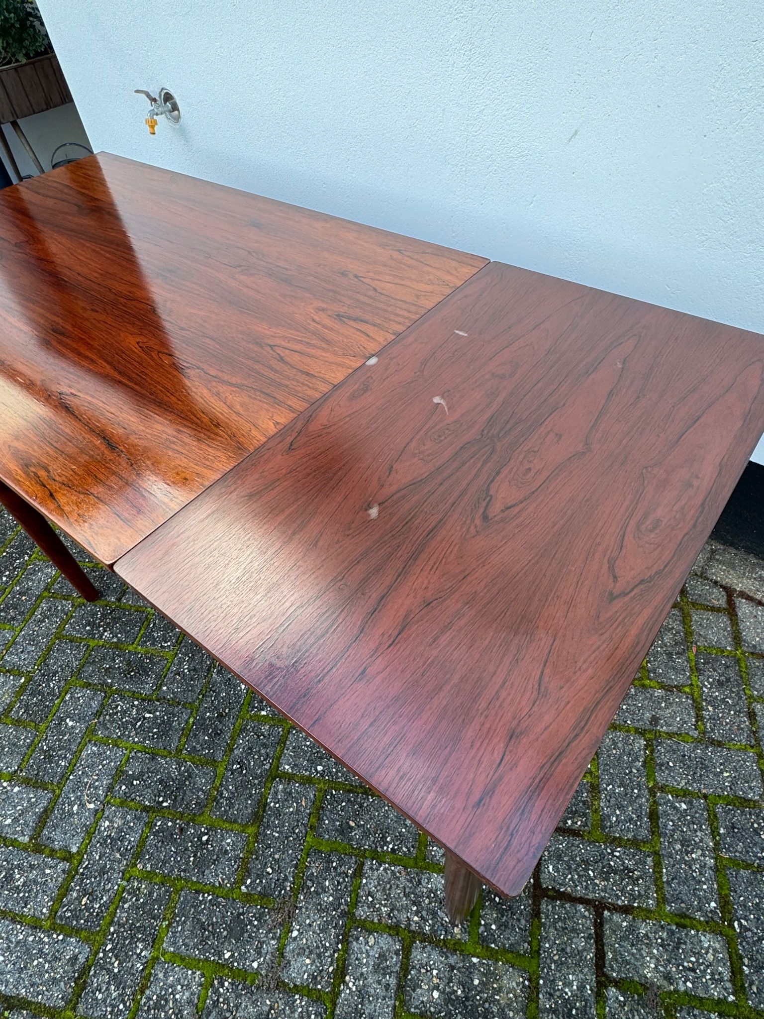 Table à manger extensible en palissandre danois