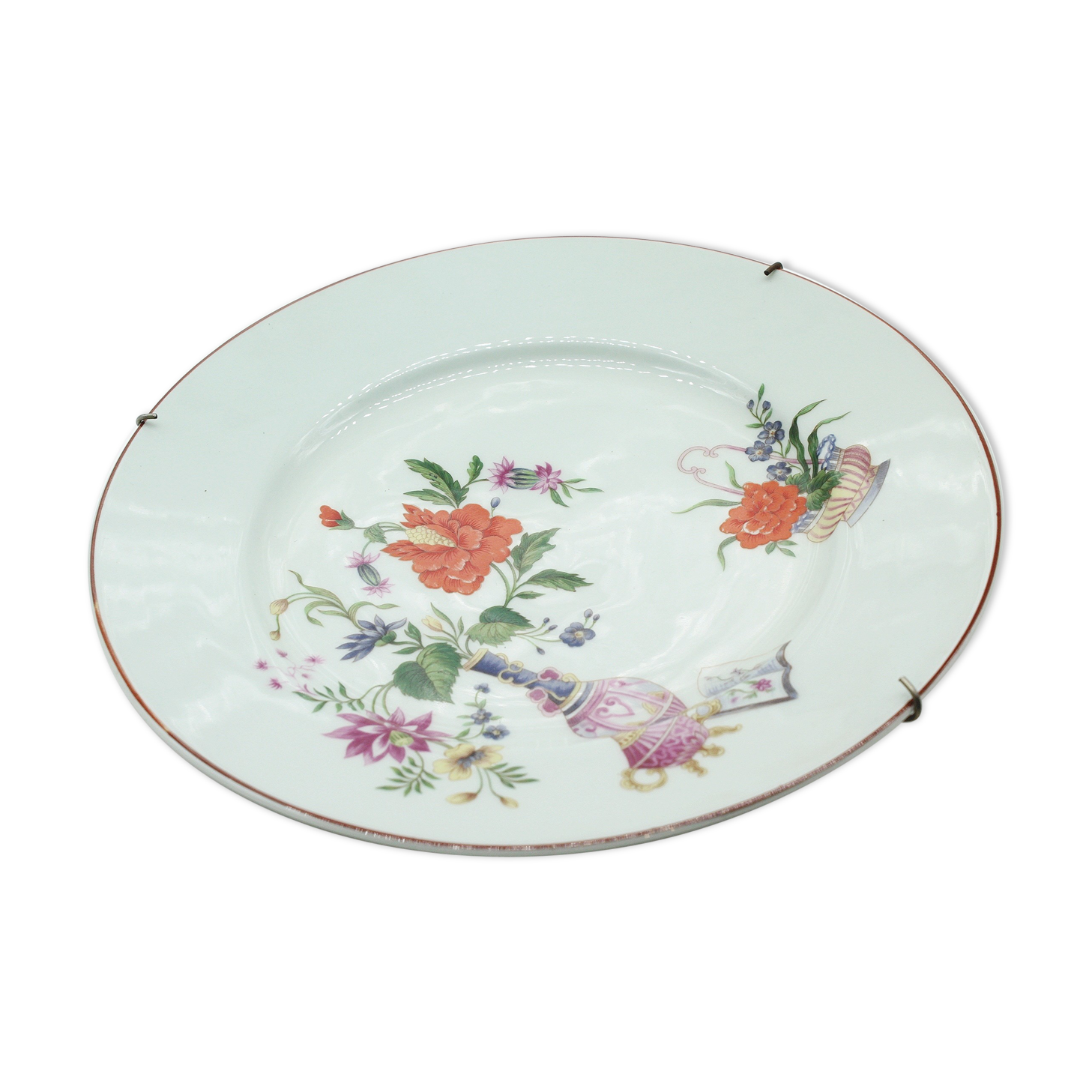 Chinese limoges porcelain plate