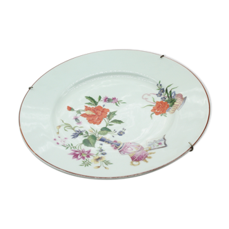 Assiette en porcelaine de limoges chinoise