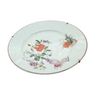 Chinese limoges porcelain plate