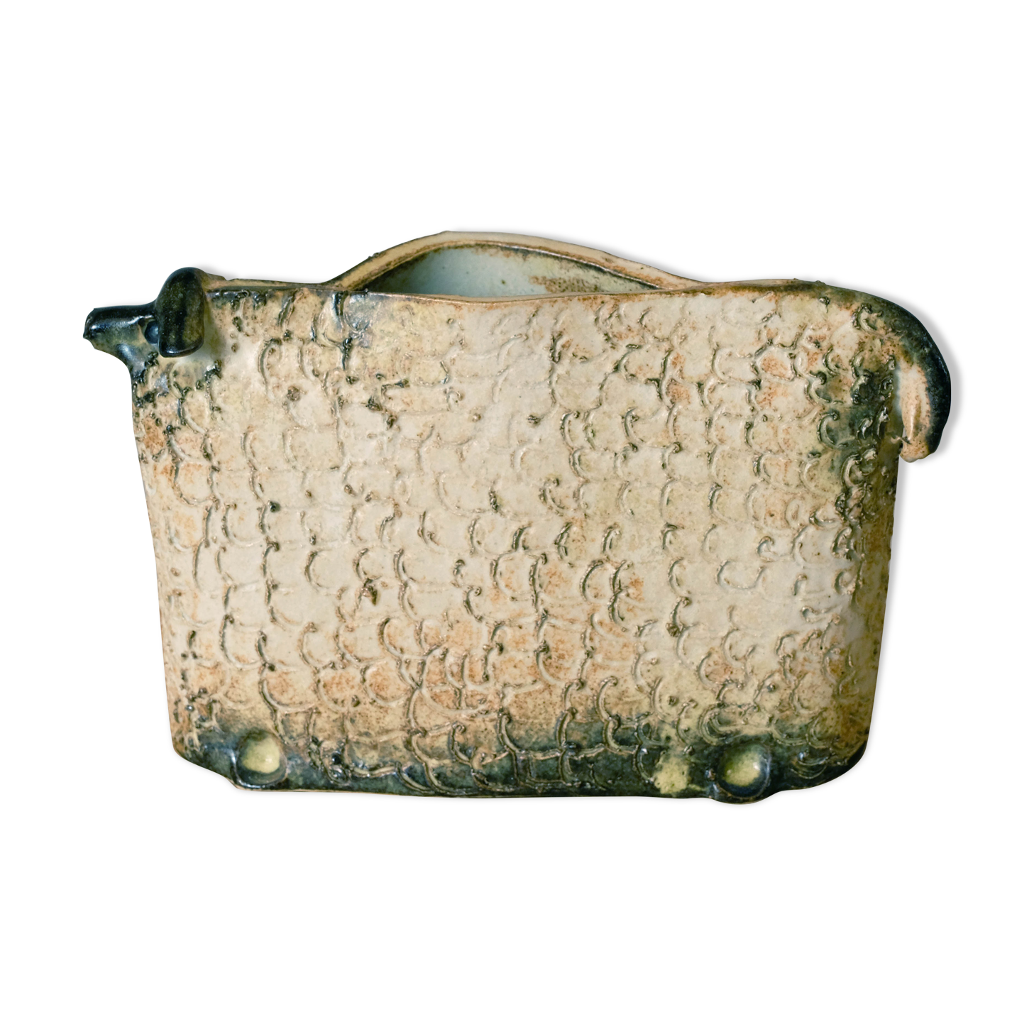 Sheep-shaped vase 1980's