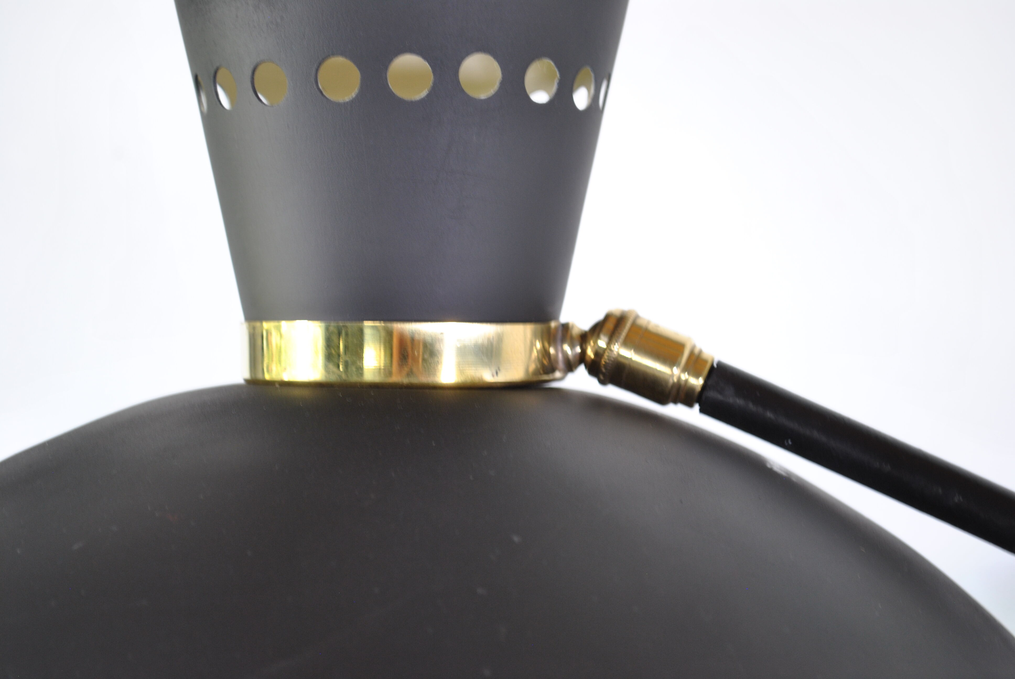 Lampadaire diabolo porte revues 1960