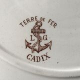 11 plates Cadix terre de feu