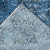 4x7 Shades Of Blue Classic Vintage Rug, 112x205Cn