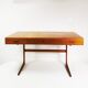 Modernist teak desk, designed by Gorg Petersen, Denmark, 1960s