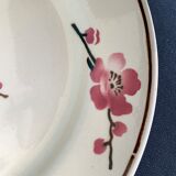 11 dessert plates Saint Amand Terre de Fer, 1930