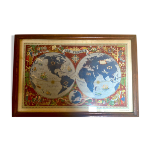 Mappemonde air france