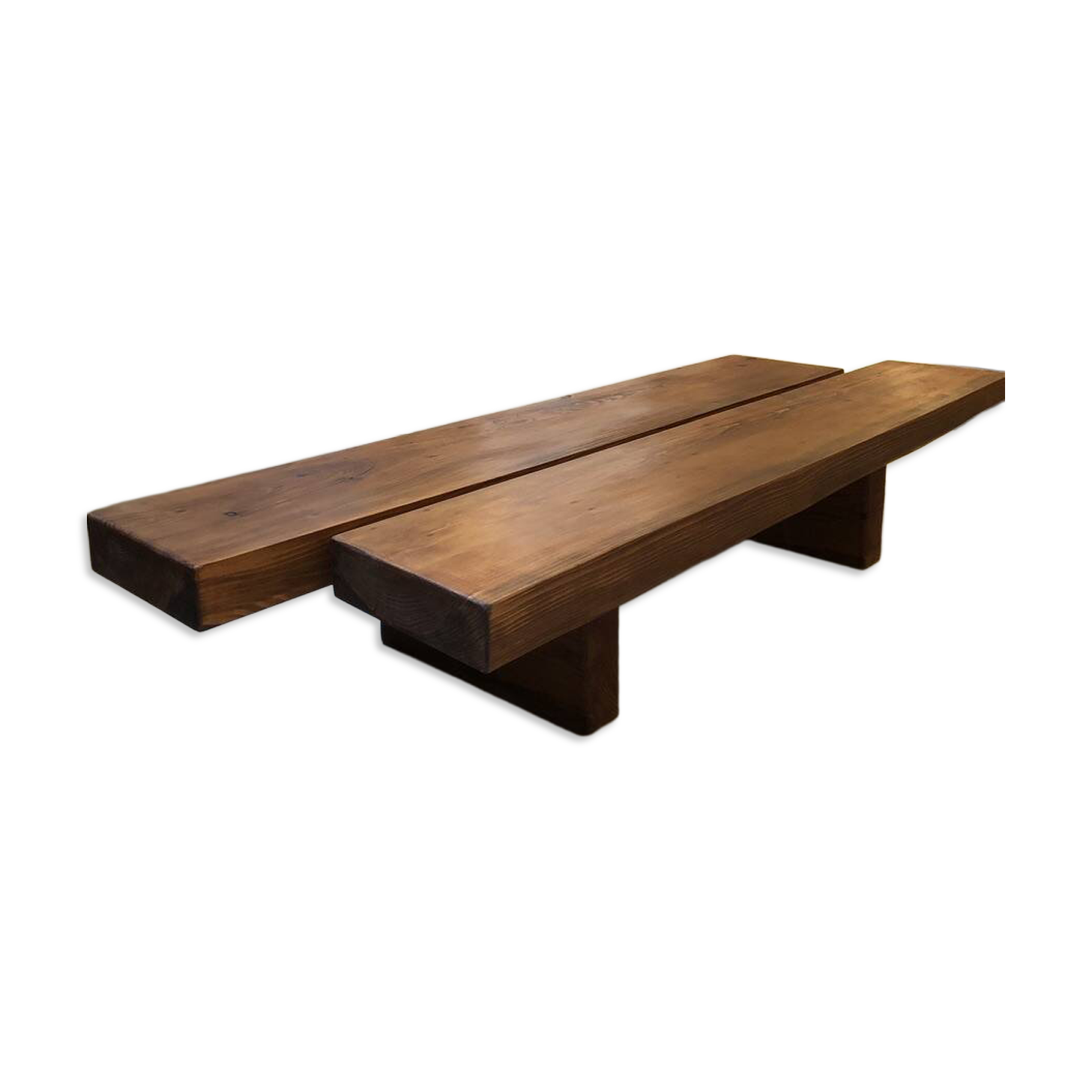 Table basse design Wabi Sabi, numérotée, édition Mobili Mundi