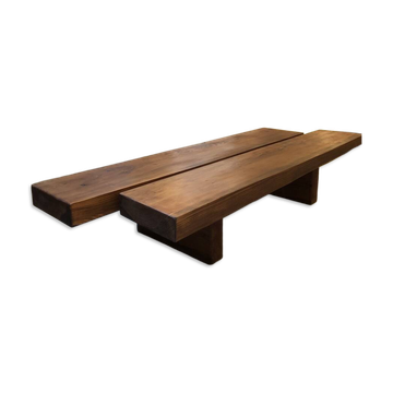 Wabi Sabi design coffee table, numbered, Mobili Mundi edition.