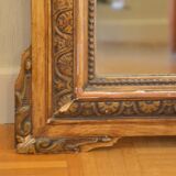 Wooden style mirror 74x104cm