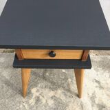 Vintage bedside feet compass restyled