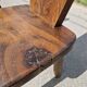 Lot de 3 chaises brutaliste Aranjou style olavi Hanninen