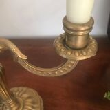 Solid brass chandelier