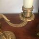 Solid brass chandelier