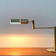 Space Age table lamp by V. Frauenknecht for Swisslamps International, 1970s.