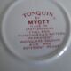 Lot 10 flat bread plates myott model tonquin