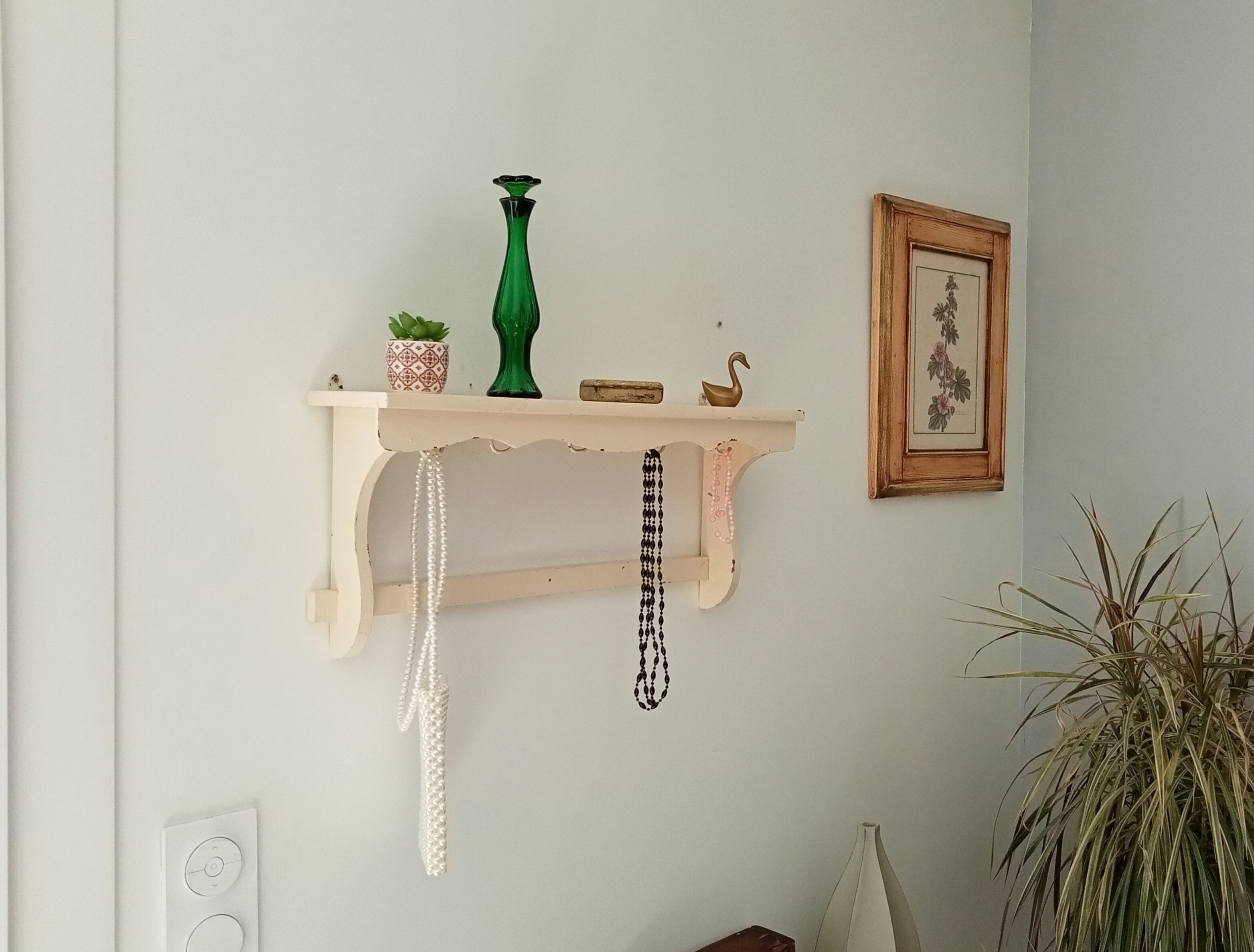 Vintage wall shelf