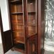 Vitrine en chêne bibliothèque  vers 1900