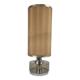 Lampe en verre fumé années 70