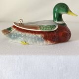 Empty vintage duck barbotine pocket