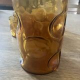 Amber carafe + glasses