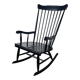 Rocking chair noir