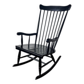 Rocking chair noir