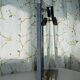 Vintage bathroom mirror
