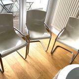3 vintage design Gautier chairs