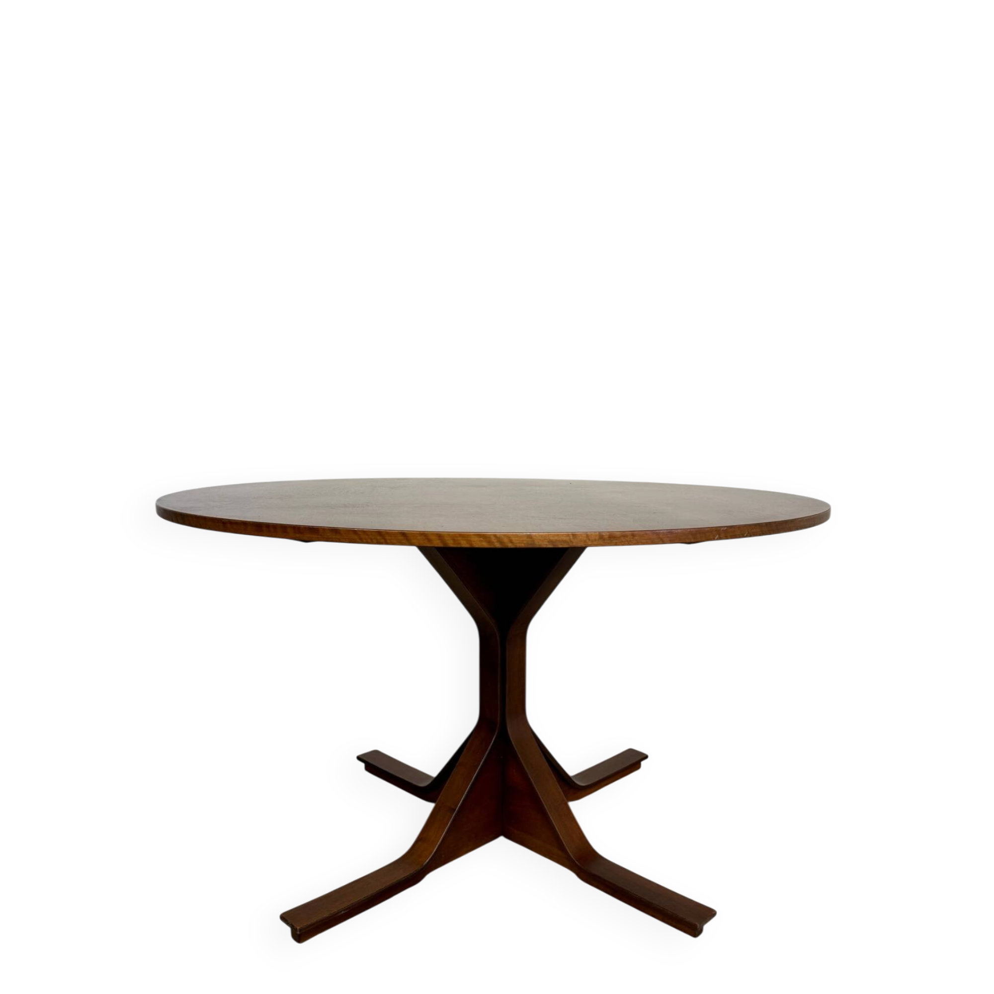 Table repas design Gianfranco Frattini pour Bernini model 522 année 60