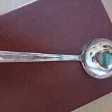 Silver metal cutlery set 37 pieces