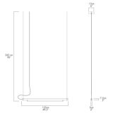 ANDLight Caine Heintzman - Hanging lamp - Pipeline 125