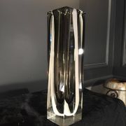 FLAVIO POLI for SEGUSO Vetri d'arte, Multi-layered glass vase, Murano, circa