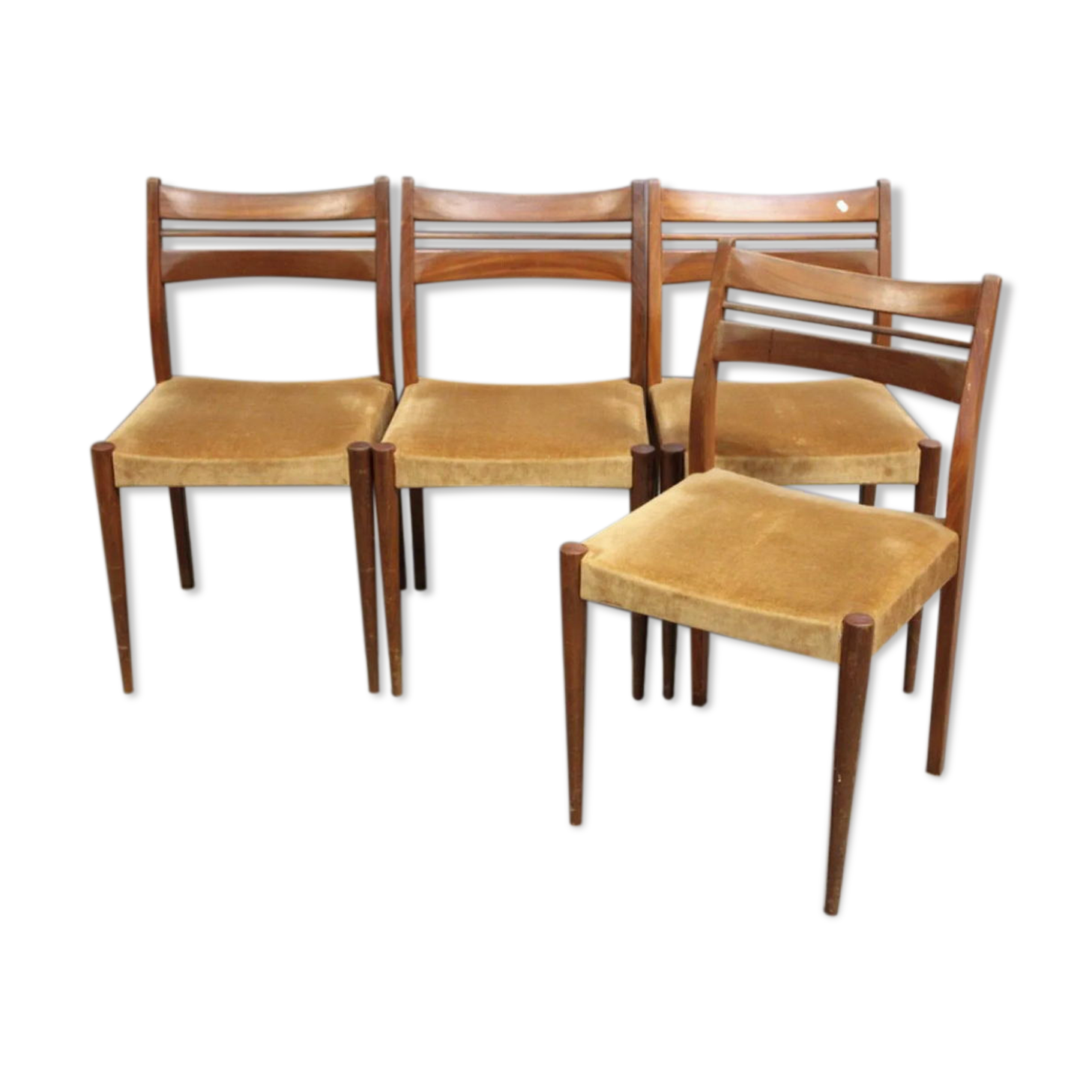 4 Scandivanian chairs