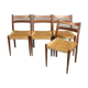 4 Scandivanian chairs