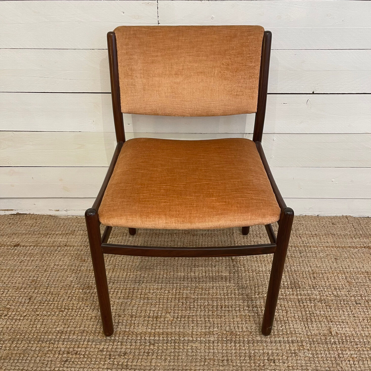 Série de 4 chaises en palissandre de Rio