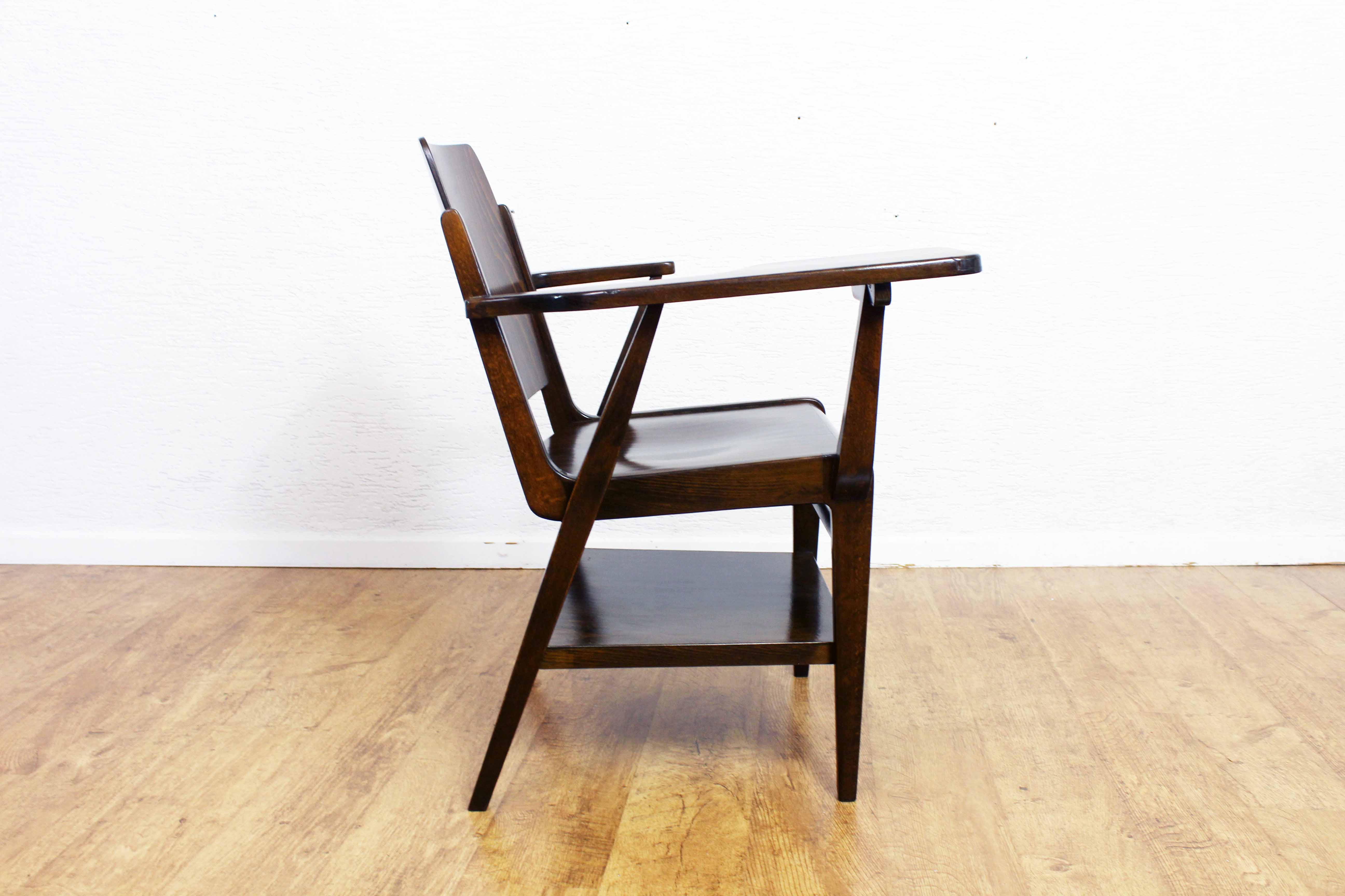 Austrian armchair with Austro Sessel tablet
