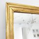 Miroir bois doré 19e 38,5 x 33 cm