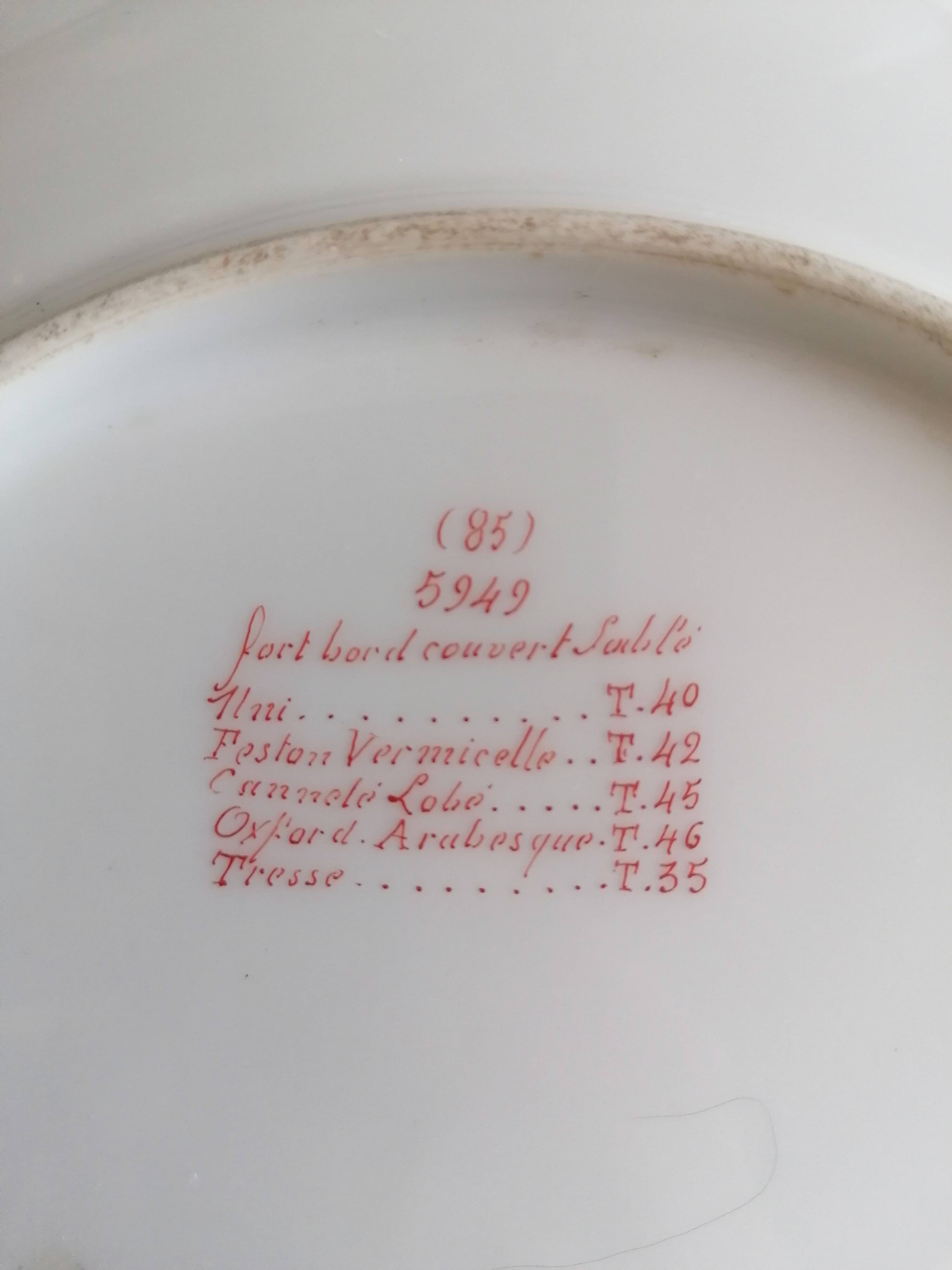 Haviland porcelain plate bird collection