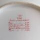 Haviland porcelain plate bird collection