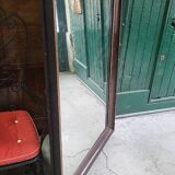 Antique wooden mirror